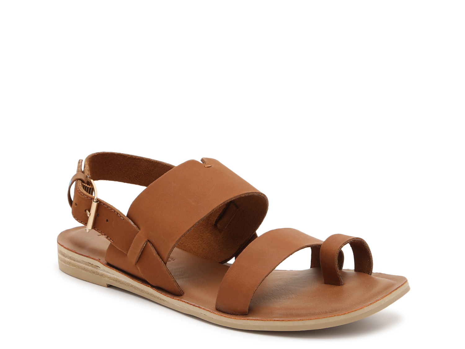 Details about   Toms Womens Freya Leather Strappy Ortholite Slingback Sandals Shoes BHFO 9340 